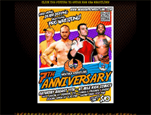 Tablet Screenshot of neweraprowrestling.com